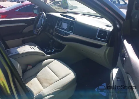 2016 Toyota Highlander Le V6 из США, поврежденный, VIN 5TDZKRFHXGS184566